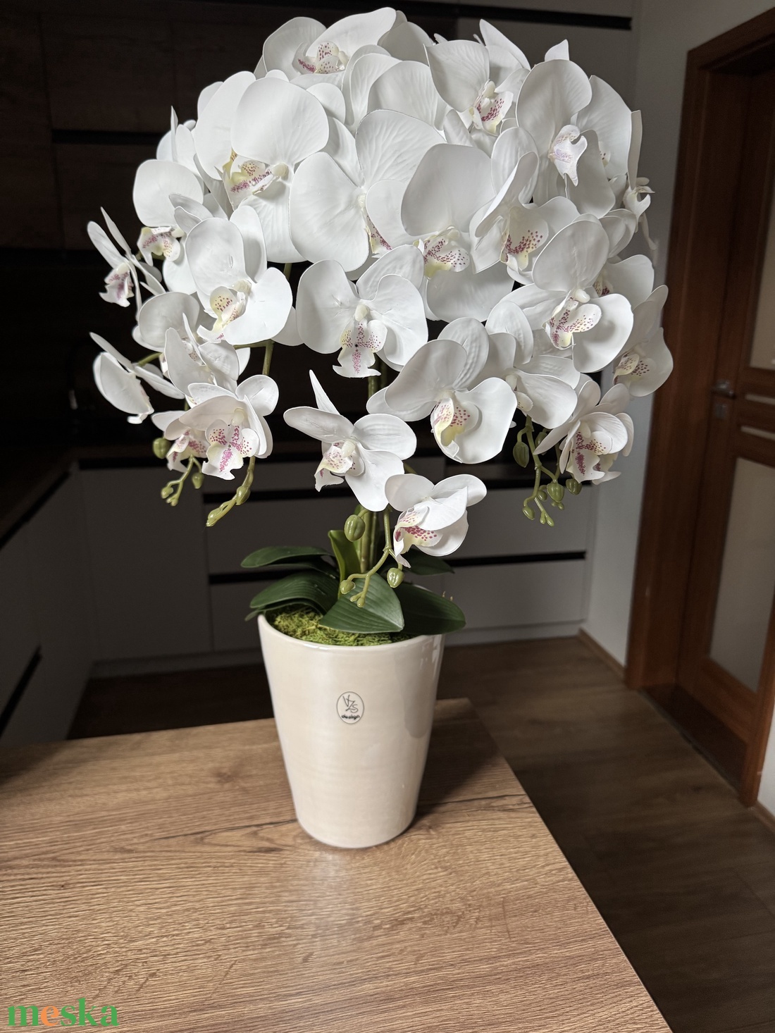 Orchidea dekoráció - otthon & életmód - virágdekoráció - virágdíszek - asztali virágdísz - Meska.hu