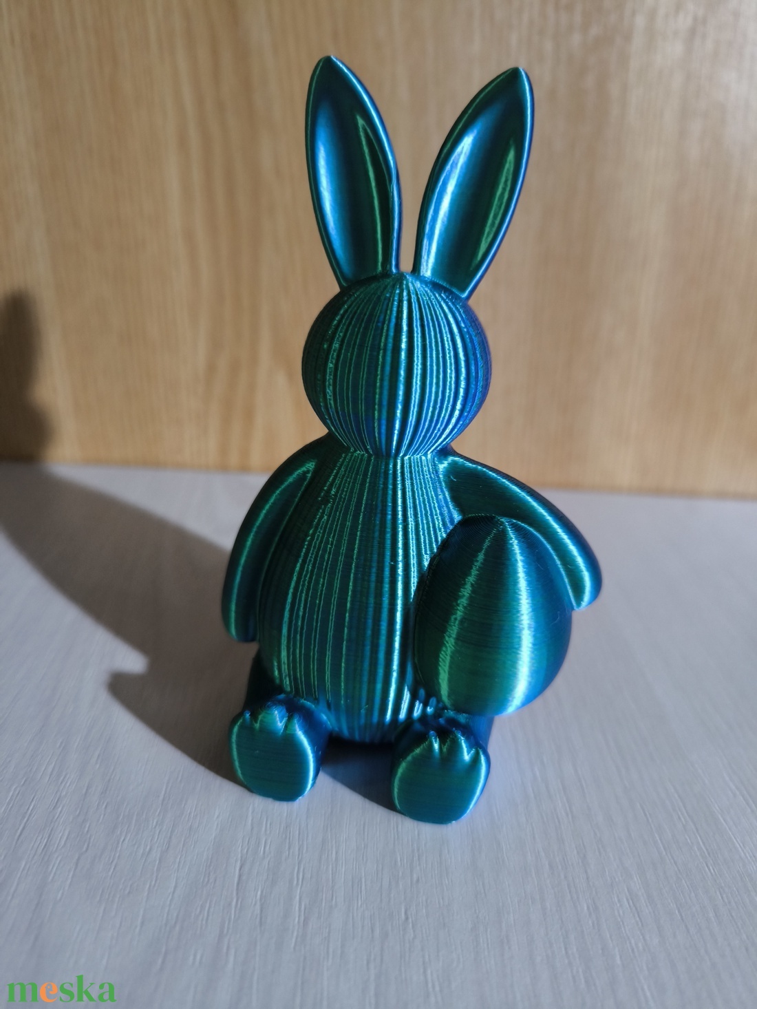 Húsvéti nyuszi tojással  - ünnepi díszek, dekorációk - húsvéti díszek és dekorációk - húsvéti tojástartó - Meska.hu