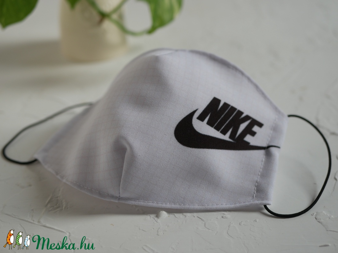 Mosható maszk, Nike (fehér) - férfi & uniszex - férfi & uniszex - Meska.hu