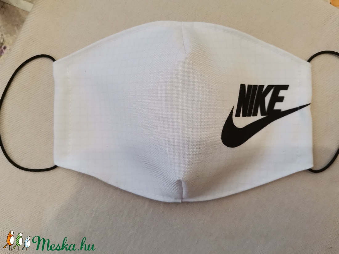 Mosható maszk, Nike (fehér) - férfi & uniszex - férfi & uniszex - Meska.hu