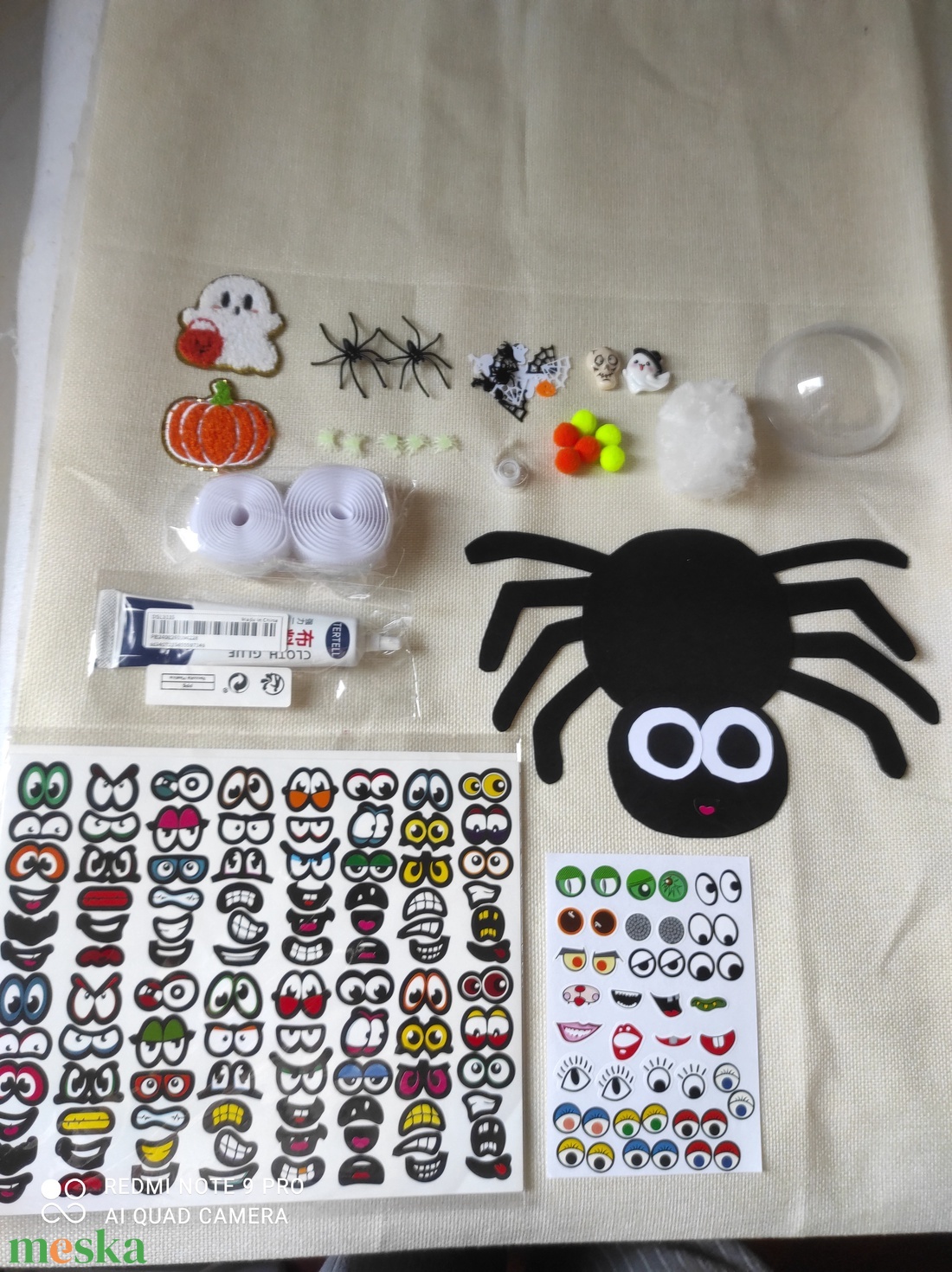 DIY pulóverre rögzíthető halloweeni dekor gyerekeknek- pók - diy (csináld magad) - egységcsomag - Meska.hu DIY pulóverre rögzíthető halloweeni dekor gyerekeknek- pók - diy (csináld magad) - egységcsomag - Meska.hu