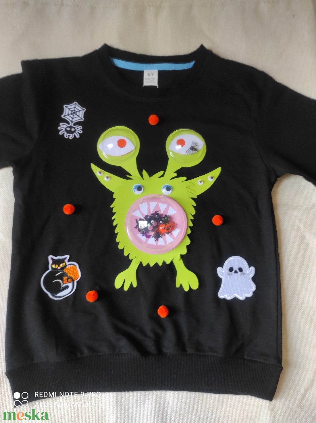 DIY pulóverre rögzíthető halloweeni dekor gyerekeknek- szörny - diy (csináld magad) - egységcsomag - Meska.hu DIY pulóverre rögzíthető halloweeni dekor gyerekeknek- szörny - diy (csináld magad) - egységcsomag - Meska.hu