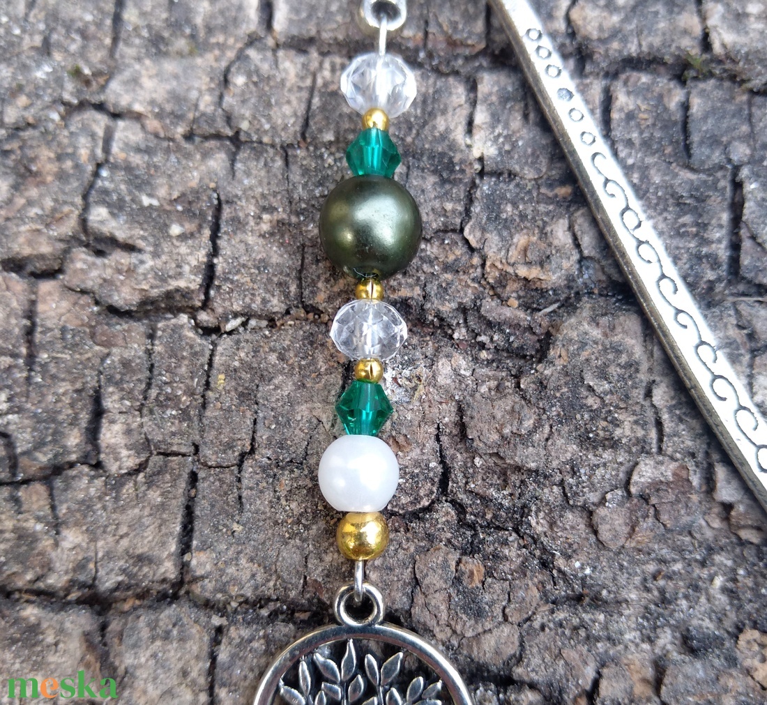 'Életfa' fém könyvjelző - könyv & zene - könyvjelző - Meska.hu