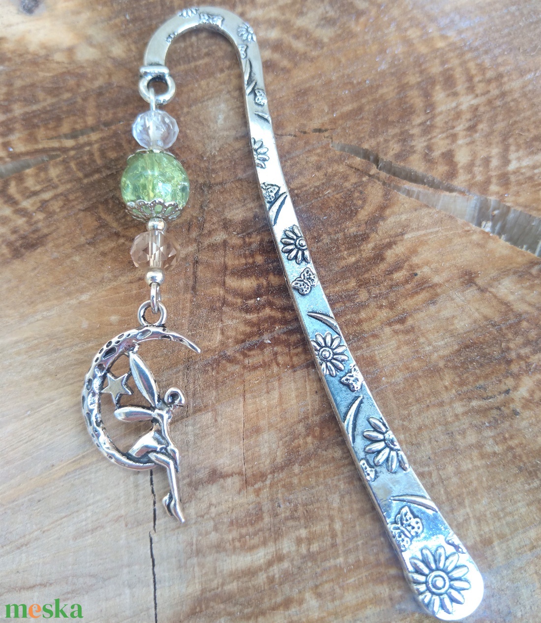 'Tündérke' fém könyvjelző - könyv & zene - könyvjelző - Meska.hu