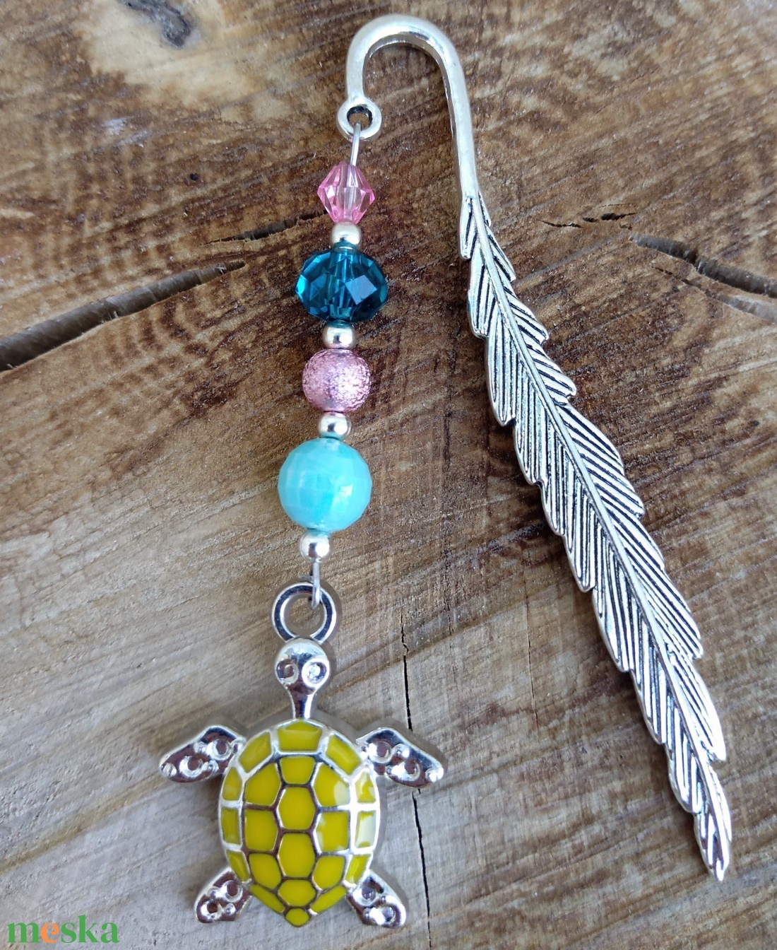 'Teknős' fém könyvjelző - könyv & zene - könyvjelző - Meska.hu