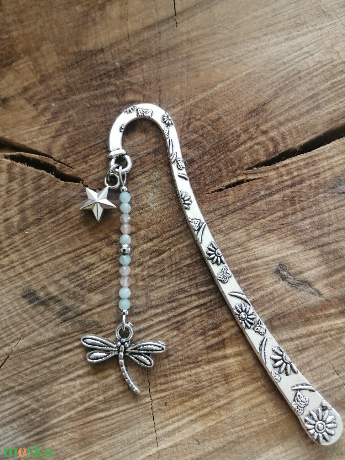 'Szitakötő' fém könyvjelző - könyv & zene - könyvjelző - Meska.hu