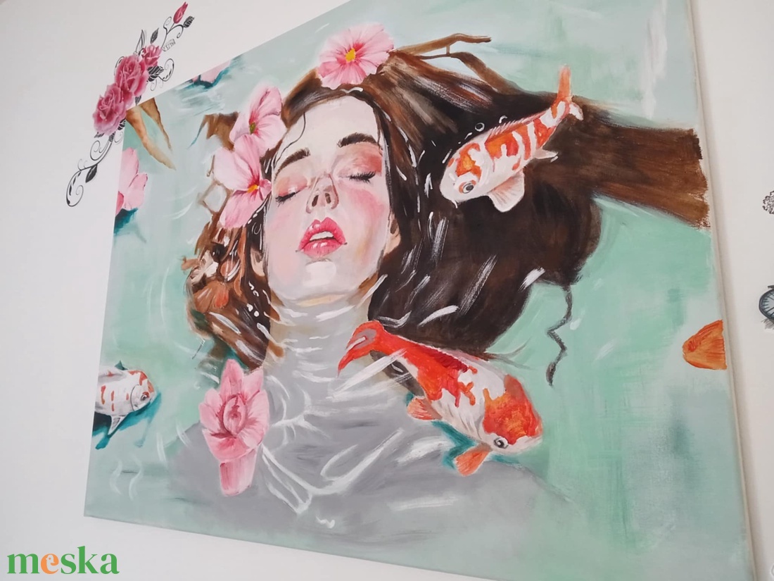 Nyár 70x90cm - művészet - festmény - olajfestmény - Meska.hu