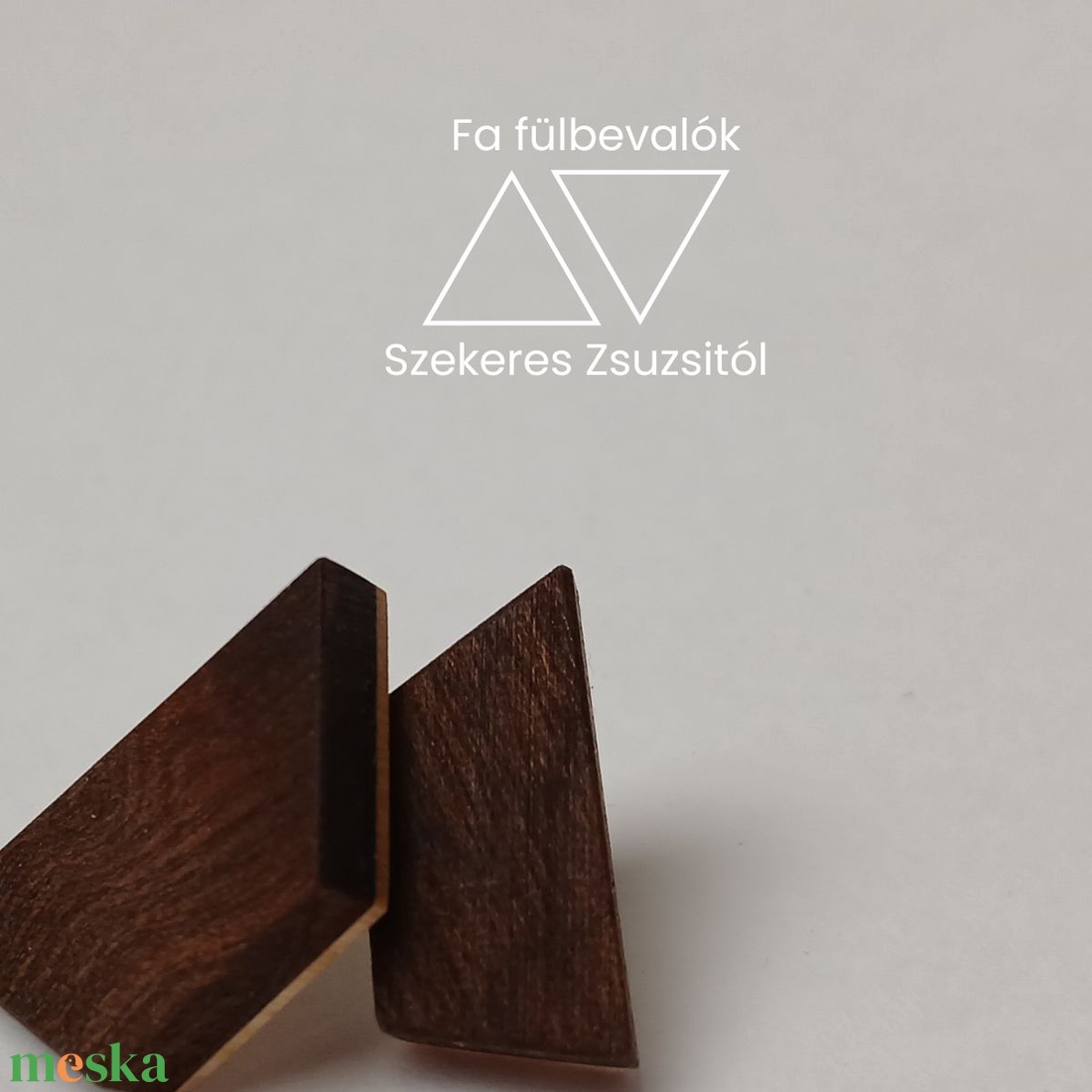 Mahagóni és juhar fa fülbevaló - ékszer - fülbevaló - pötty fülbevaló - Meska.hu Mahagóni és juhar fa fülbevaló - ékszer - fülbevaló - pötty fülbevaló - Meska.hu
