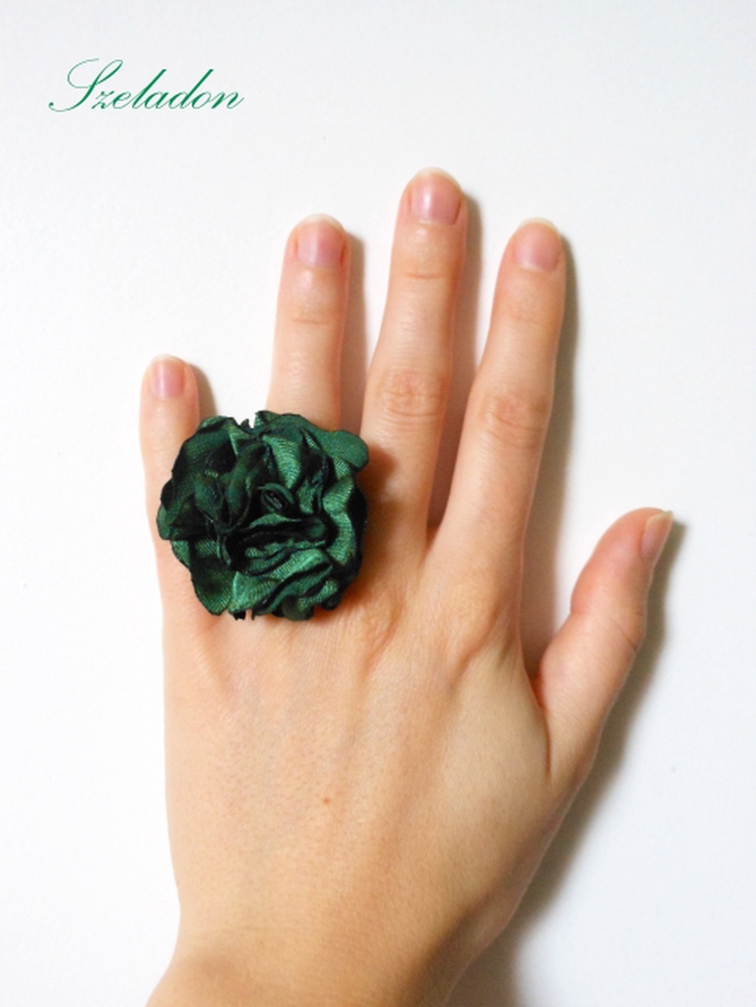 Emerald green gyűrű - - Meska.hu Emerald green gyűrű - - Meska.hu