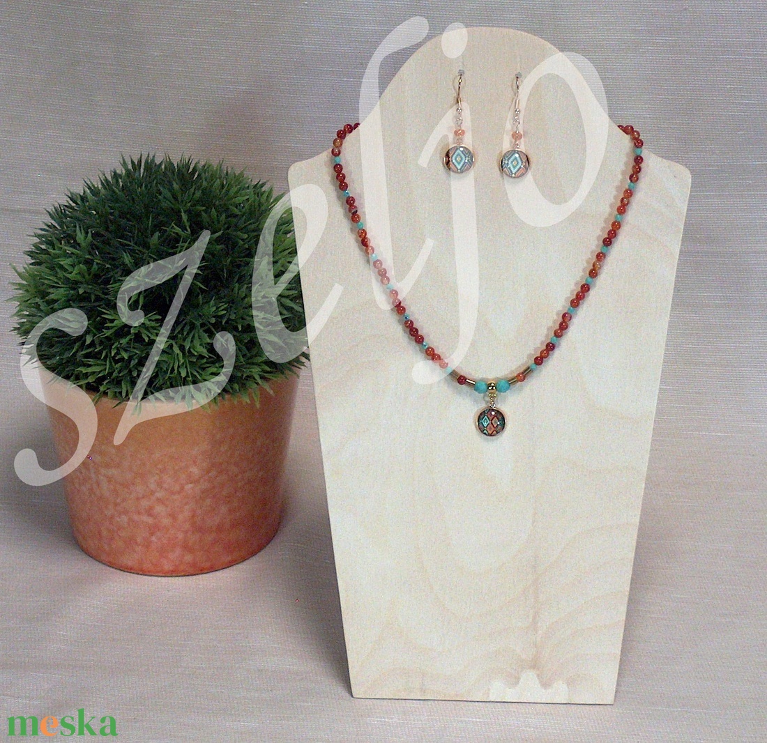 kis nyaklánctartó - ékszer - ékszertartó - ékszertartó állvány - Meska.hu