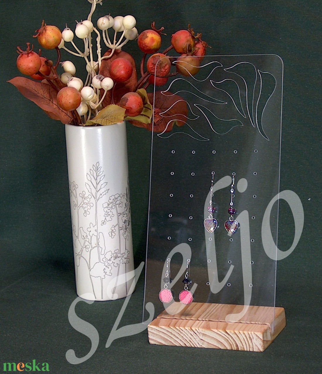 plexi füles tartó - ékszer - ékszertartó - ékszertartó állvány - Meska.hu plexi füles tartó - ékszer - ékszertartó - ékszertartó állvány - Meska.hu