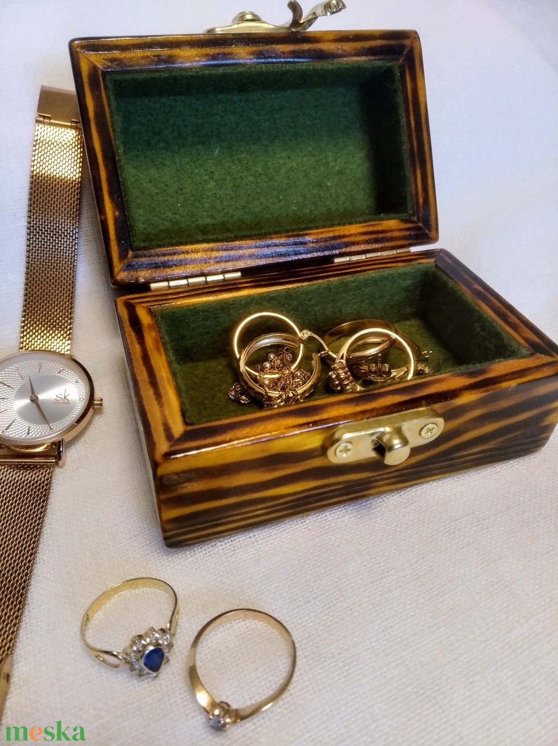 Kis díszdoboz 3. - otthon & életmód - dekoráció - asztal és polc dekoráció - díszdoboz - Meska.hu