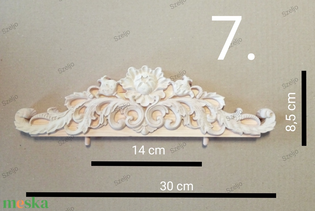 Fa faragott dísz - 7. - kellékek & szerszámok - dekorációs kellékek - egyéb kellékek - Meska.hu