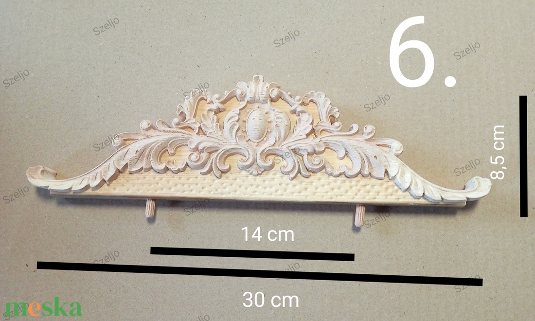 Fa faragott dísz - 6. - kellékek & szerszámok - dekorációs kellékek - egyéb kellékek - Meska.hu