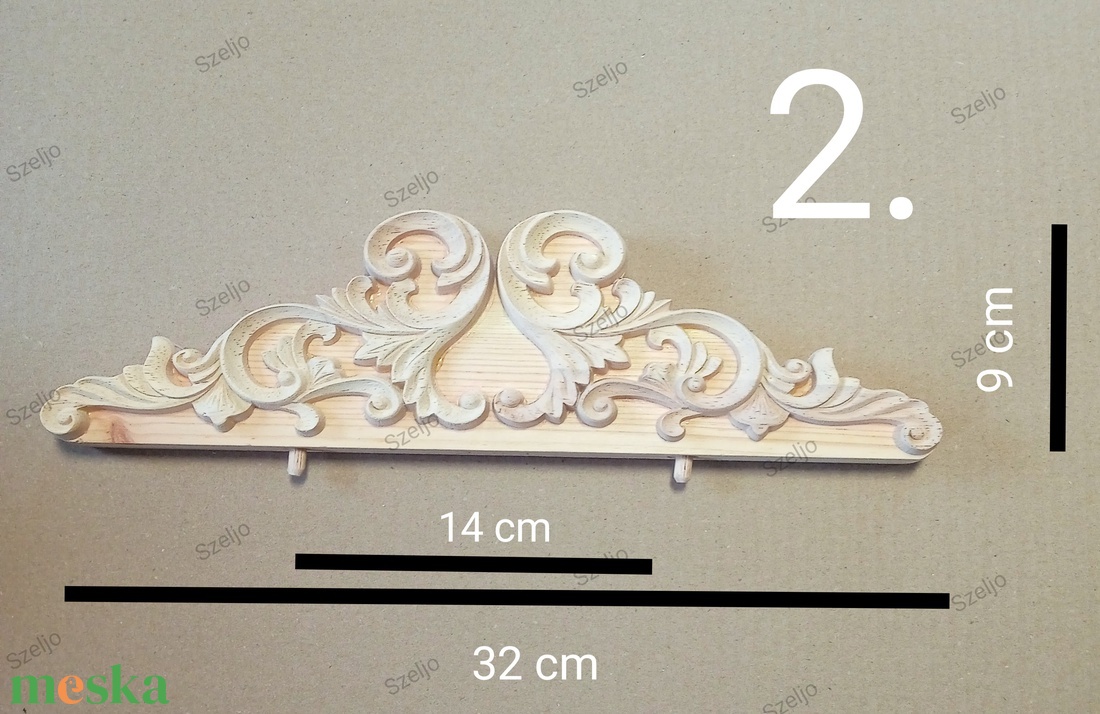 Fa faragott dísz - 2. - kellékek & szerszámok - dekorációs kellékek - egyéb kellékek - Meska.hu