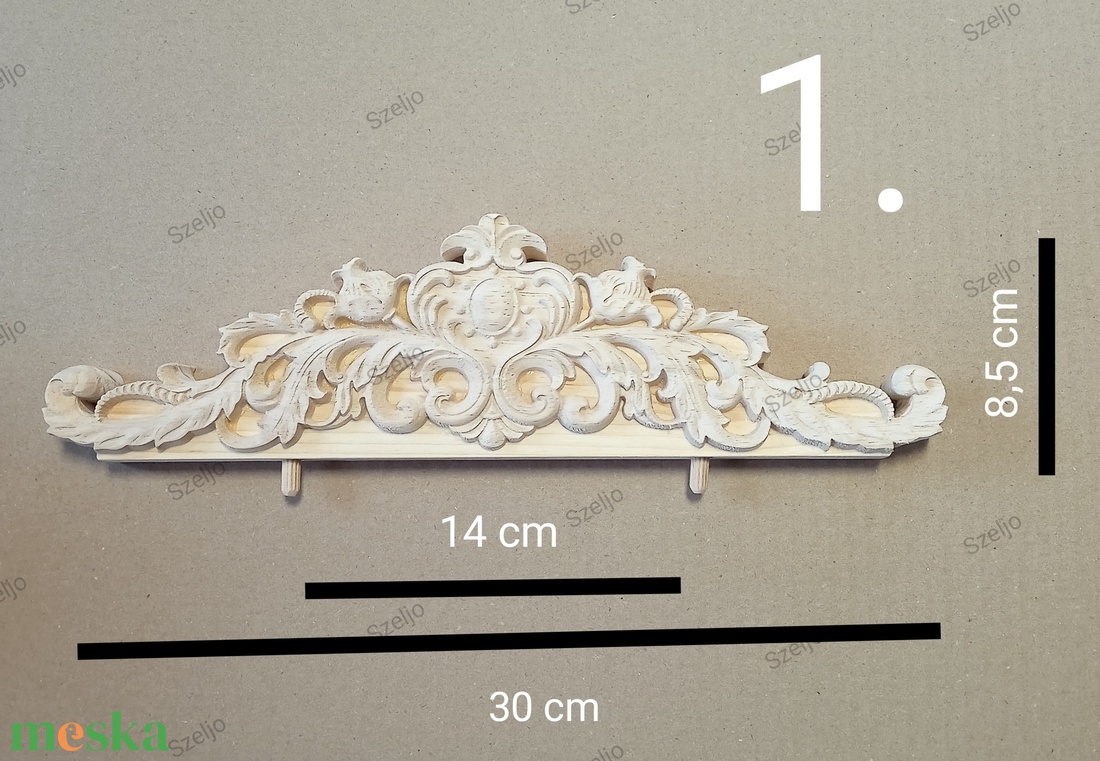 Fa faragott dísz - 1. - kellékek & szerszámok - dekorációs kellékek - egyéb kellékek - Meska.hu