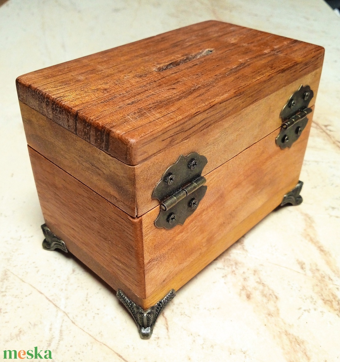 Persely trópusi fából - otthon & életmód - dekoráció - asztal és polc dekoráció - persely - Meska.hu