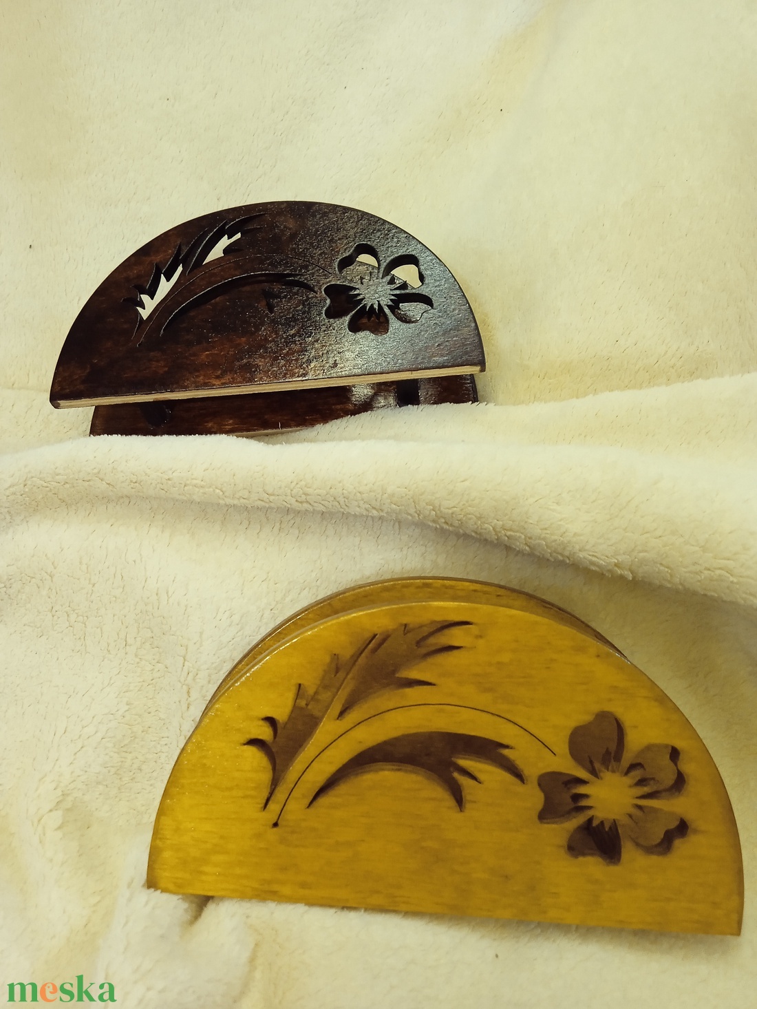 Fa szalvétatartó - 5 - otthon & életmód - dekoráció - asztal és polc dekoráció - asztaldísz - Meska.hu