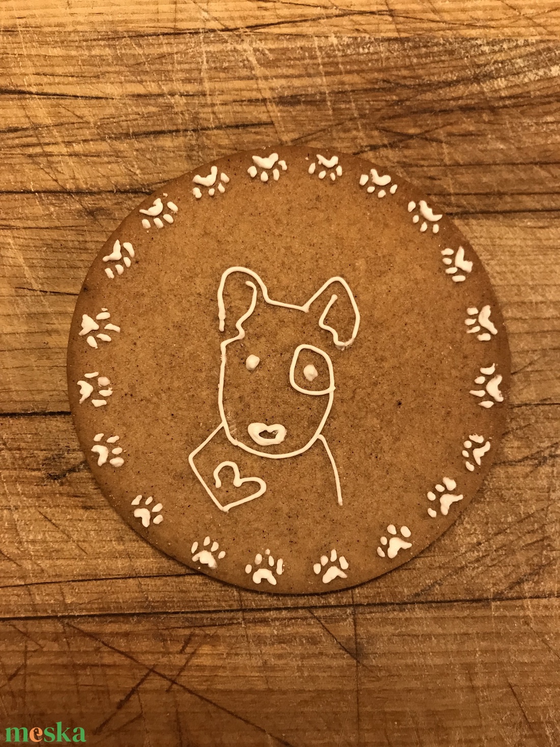 Mézeskalács bullterrier-rajongónak - élelmiszer - édesség - Meska.hu Mézeskalács bullterrier-rajongónak - élelmiszer - édesség - Meska.hu