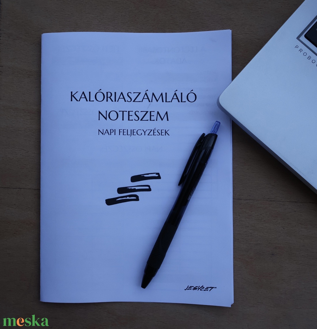 Nyomtatható jegyzetfüzet - kalóriaszámláló notesz - otthon & lakás - papír írószer - jegyzetfüzet & napló - Meska.hu