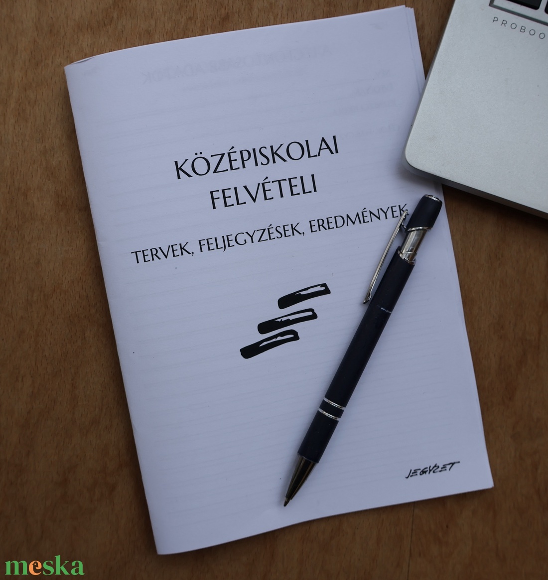 Nyomtatható jegyzetfüzet - a középiskolai felvételivel kapcsolatos feljegyzésekre - otthon & életmód - papír, írószer - jegyzetfüzet & napló - Meska.hu