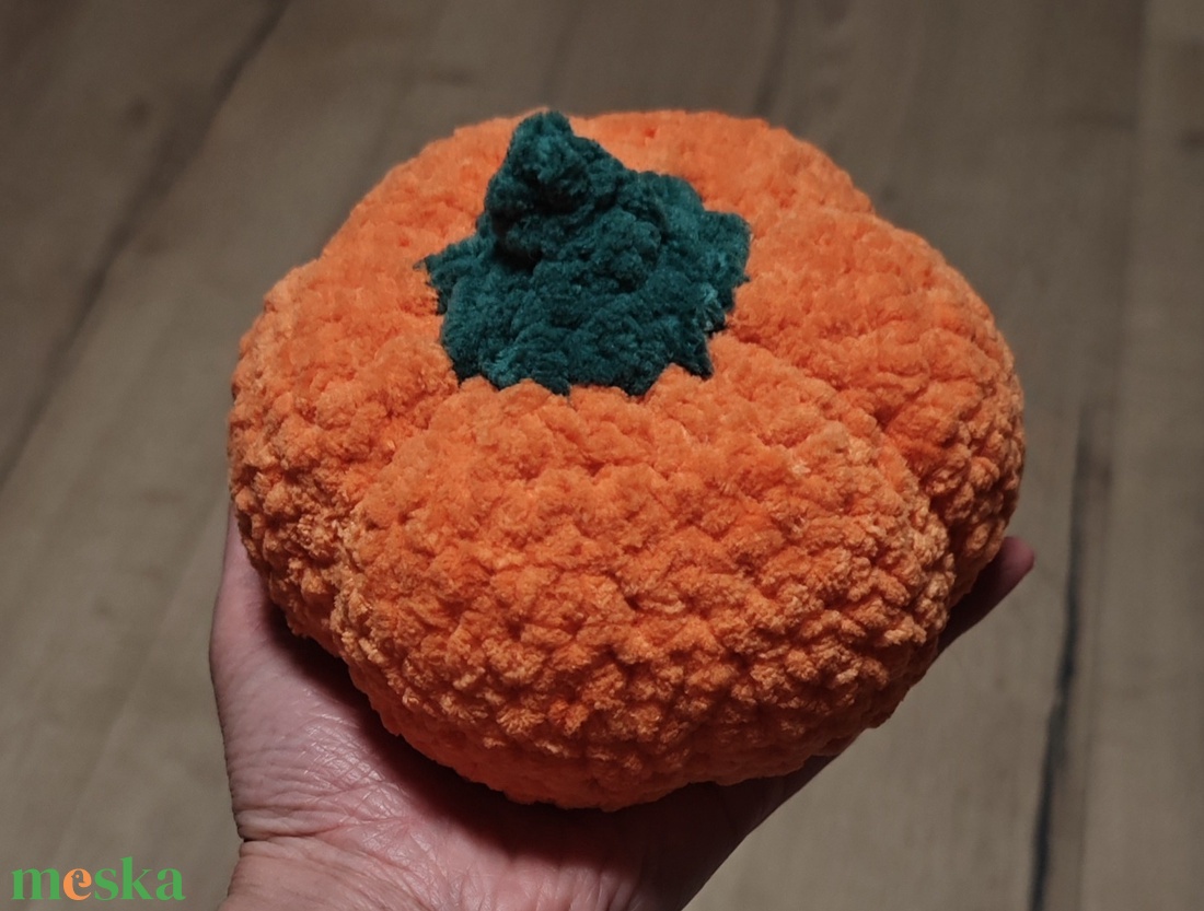 Horgolt tök - otthon & életmód - dekoráció - halloween - halloweeni asztaldísz - Meska.hu