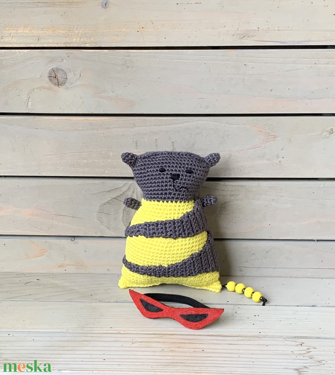 Zserbó, a Cipelő cica-horgolt - játék & sport - plüssállat & játékfigura - cica - Meska.hu