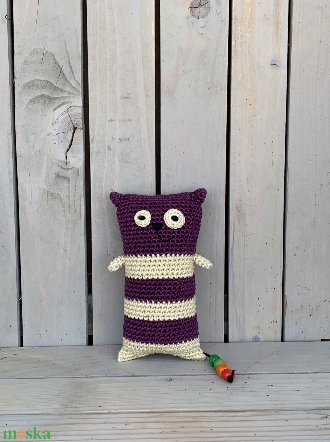 Pepe, a Cipelő cica-horgolt - játék & sport - plüssállat & játékfigura - cica - Meska.hu