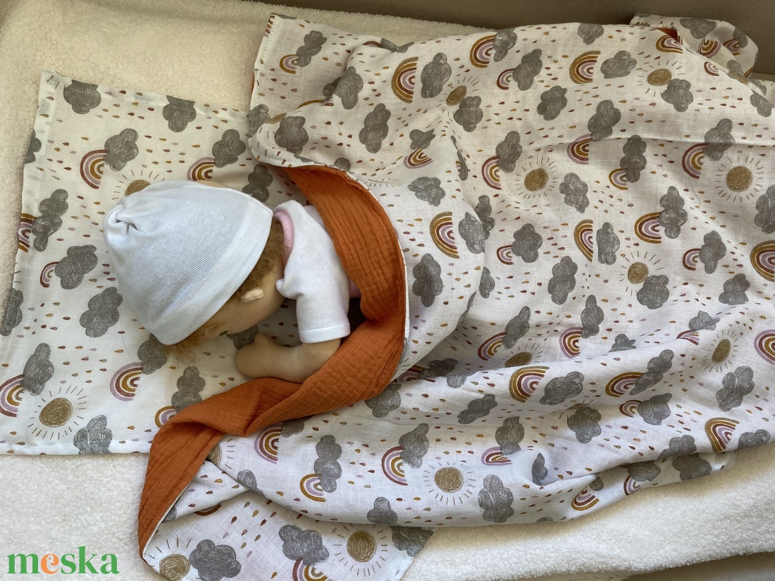 Duplagéz takaró - otthon & életmód - babaszoba, gyerekszoba - babatakaró, gyerek pléd - Meska.hu