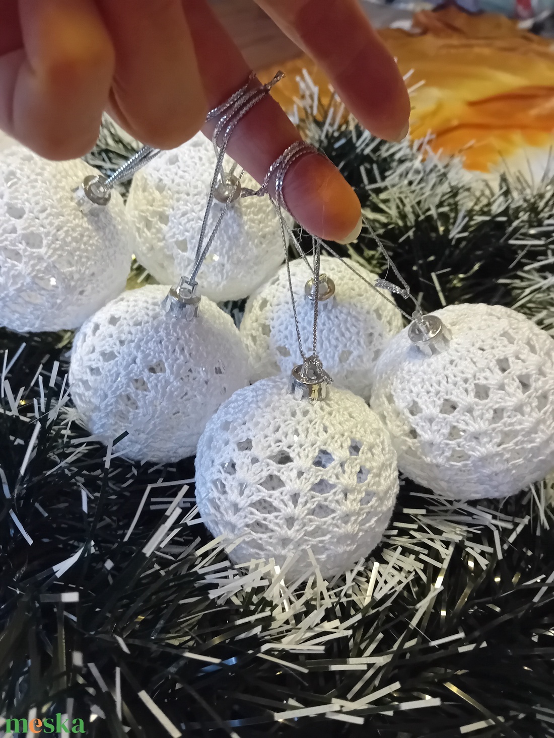 Karácsonyfadísz, gömb dekoráció  6 cm-s - karácsony - karácsonyi lakásdekoráció - karácsonyfadíszek - Meska.hu Karácsonyfadísz, gömb dekoráció  6 cm-s - karácsony - karácsonyi lakásdekoráció - karácsonyfadíszek - Meska.hu