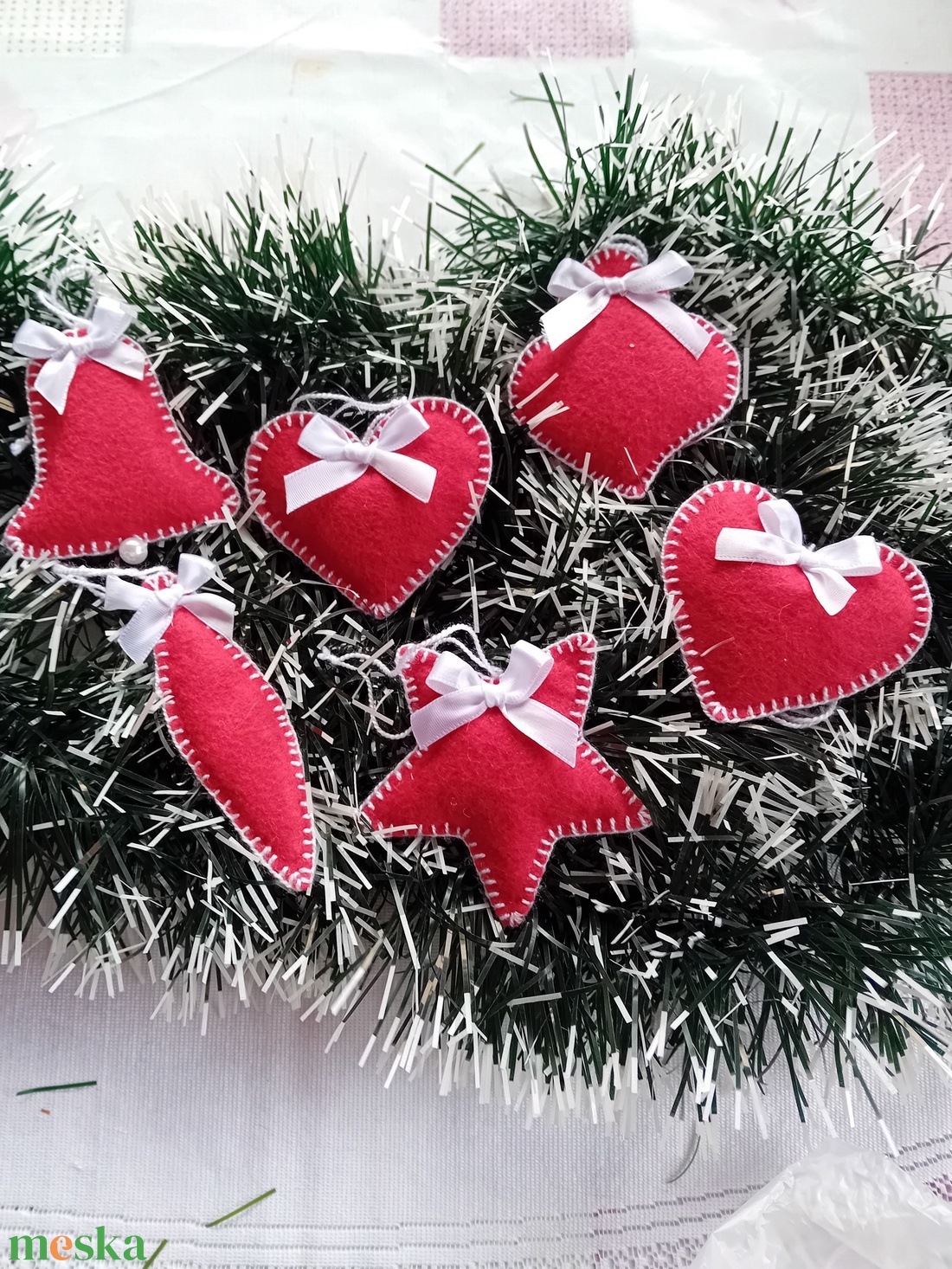 Karácsonyi függő fenyőfa dekoráció - karácsony - karácsonyi lakásdekoráció - karácsonyfadíszek - Meska.hu Karácsonyi függő fenyőfa dekoráció - karácsony - karácsonyi lakásdekoráció - karácsonyfadíszek - Meska.hu