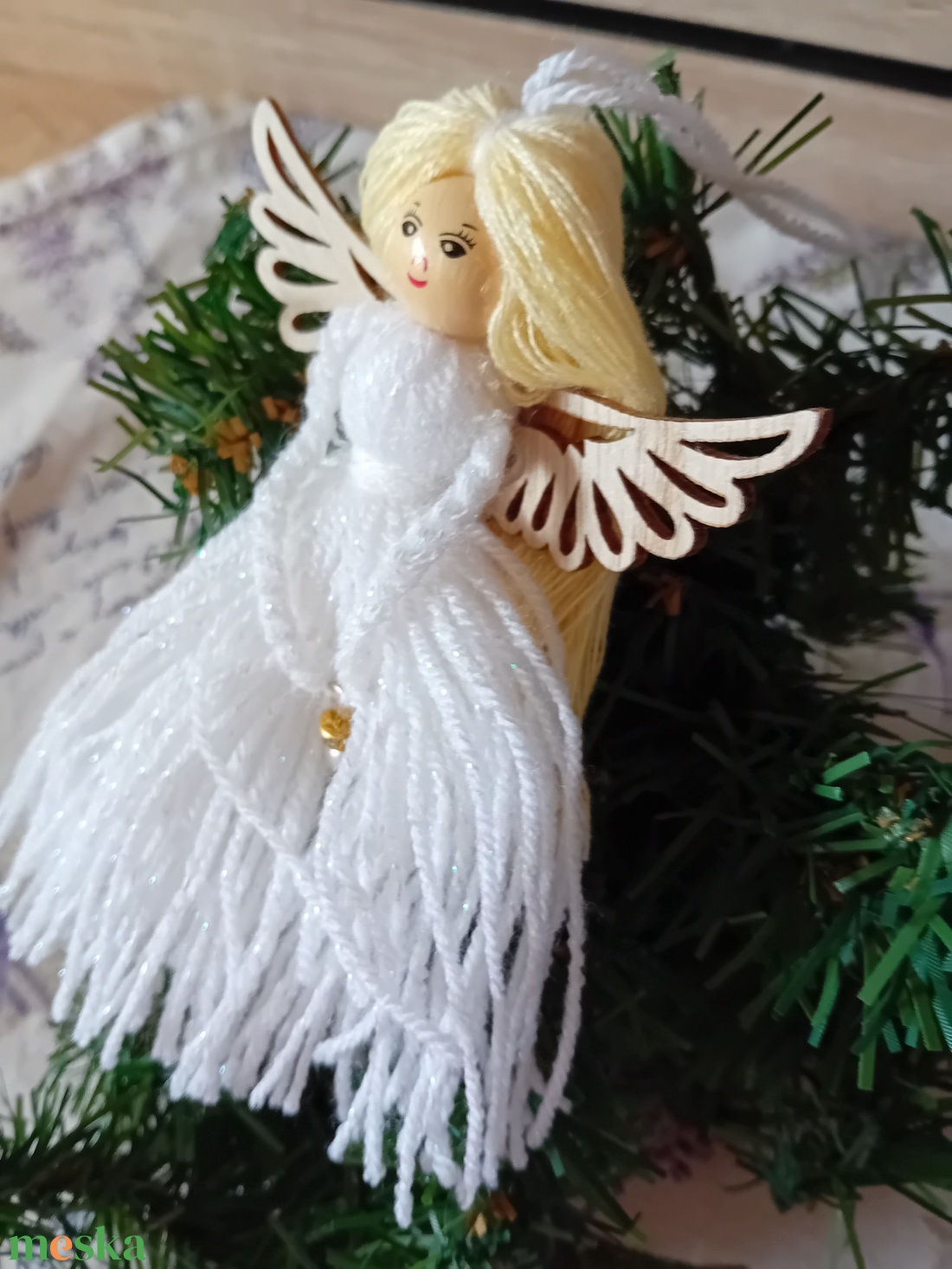 Karácsonyi angyalka - karácsony - karácsonyi lakásdekoráció - karácsonyfadíszek - Meska.hu Karácsonyi angyalka - karácsony - karácsonyi lakásdekoráció - karácsonyfadíszek - Meska.hu