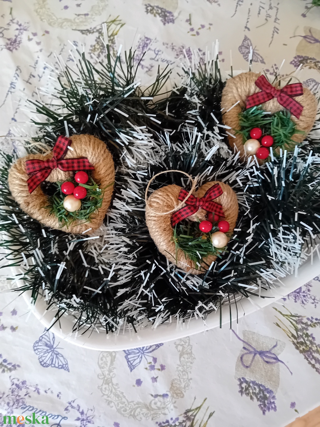 Karácsonyi szív dekoráció - karácsony - karácsonyi lakásdekoráció - karácsonyfadíszek - Meska.hu Karácsonyi szív dekoráció - karácsony - karácsonyi lakásdekoráció - karácsonyfadíszek - Meska.hu