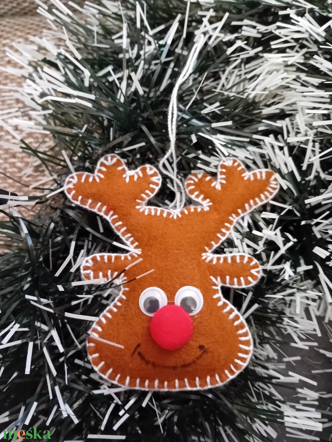 Karácsonyi szarvas  függő  - karácsony - karácsonyi lakásdekoráció - karácsonyfadíszek - Meska.hu Karácsonyi szarvas  függő  - karácsony - karácsonyi lakásdekoráció - karácsonyfadíszek - Meska.hu