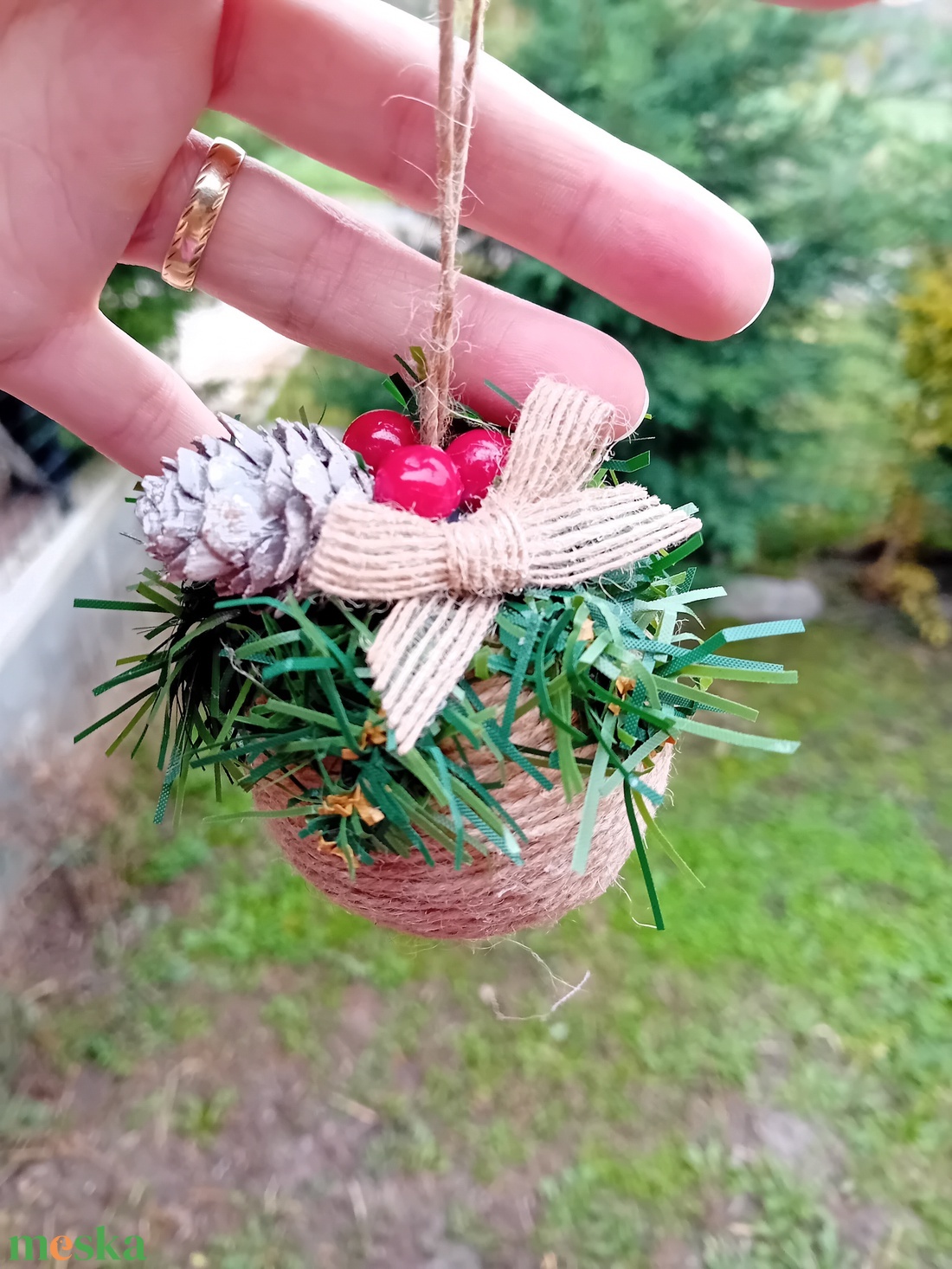 Karácsonyfadísz gömb - karácsony - karácsonyi lakásdekoráció - karácsonyi lakásdíszek - Meska.hu Karácsonyfadísz gömb - karácsony - karácsonyi lakásdekoráció - karácsonyi lakásdíszek - Meska.hu