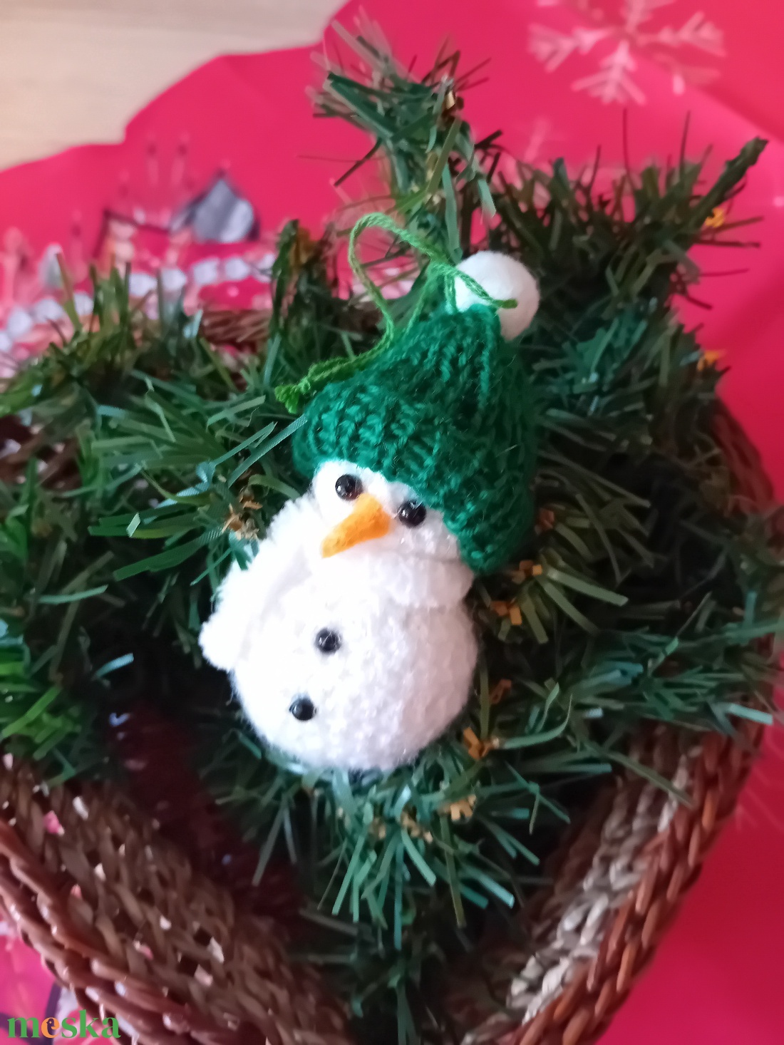 Karácsonyi hóember, fenyődísz - karácsony - karácsonyi lakásdekoráció - karácsonyfadíszek - Meska.hu Karácsonyi hóember, fenyődísz - karácsony - karácsonyi lakásdekoráció - karácsonyfadíszek - Meska.hu