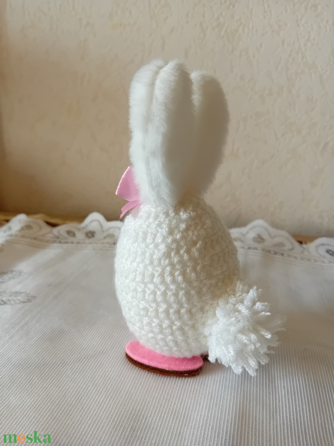 Húsvéti pillás tojásnyuszi  - otthon & életmód - dekoráció - asztal és polc dekoráció - asztaldísz - Meska.hu