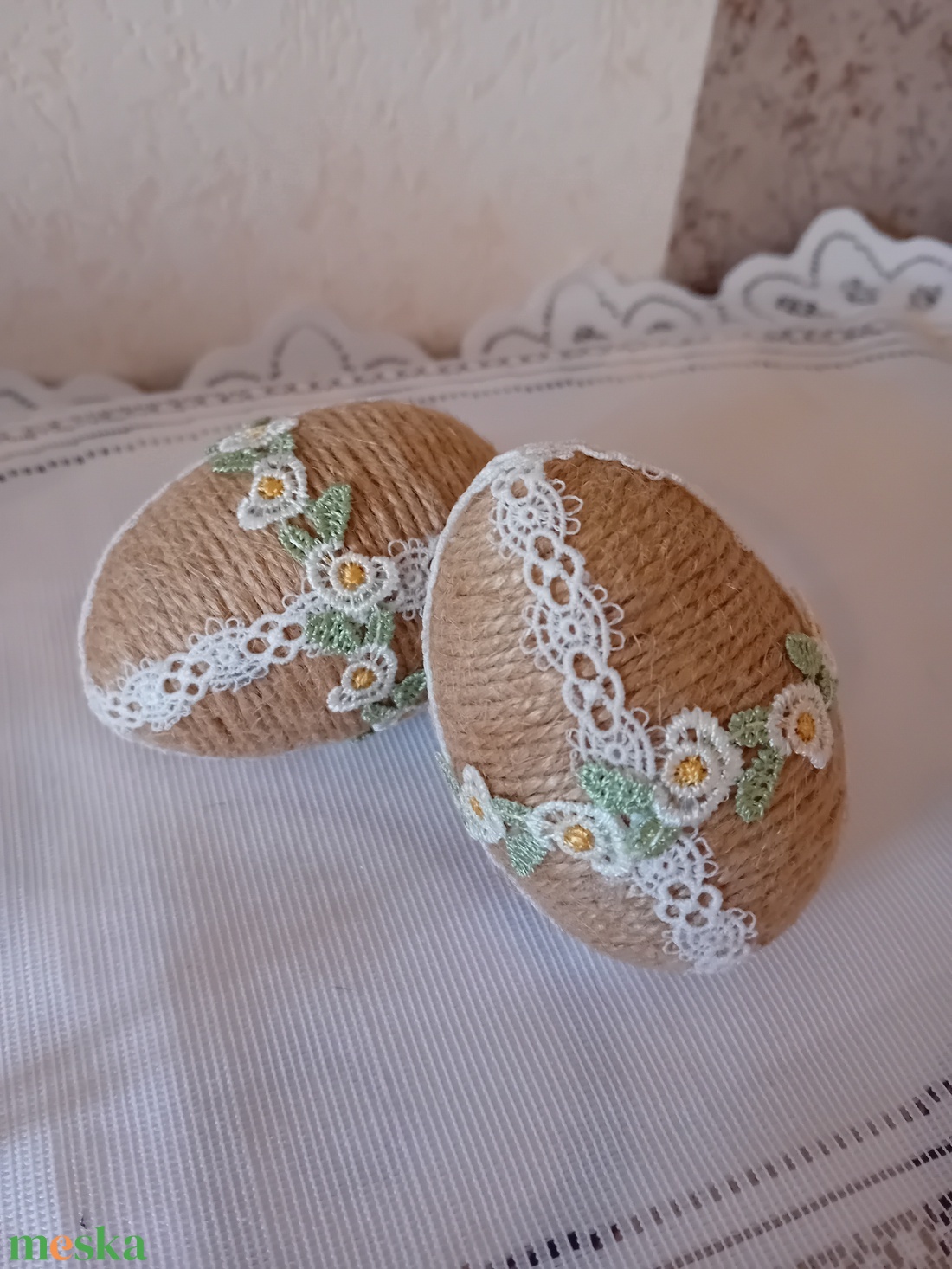 Húsvéti dekoráció, tojás - ünnepi díszek, dekorációk - húsvéti díszek és dekorációk - húsvéti asztaldíszek - Meska.hu