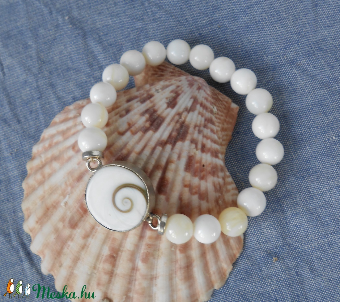 Shiva szeme karkötő - ékszer - karkötő - bogyós karkötő - Meska.hu