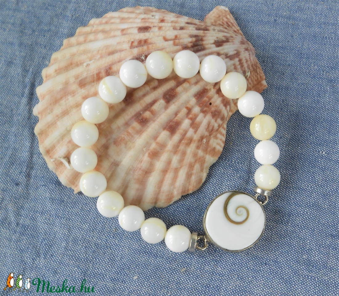 Shiva szeme karkötő - ékszer - karkötő - bogyós karkötő - Meska.hu