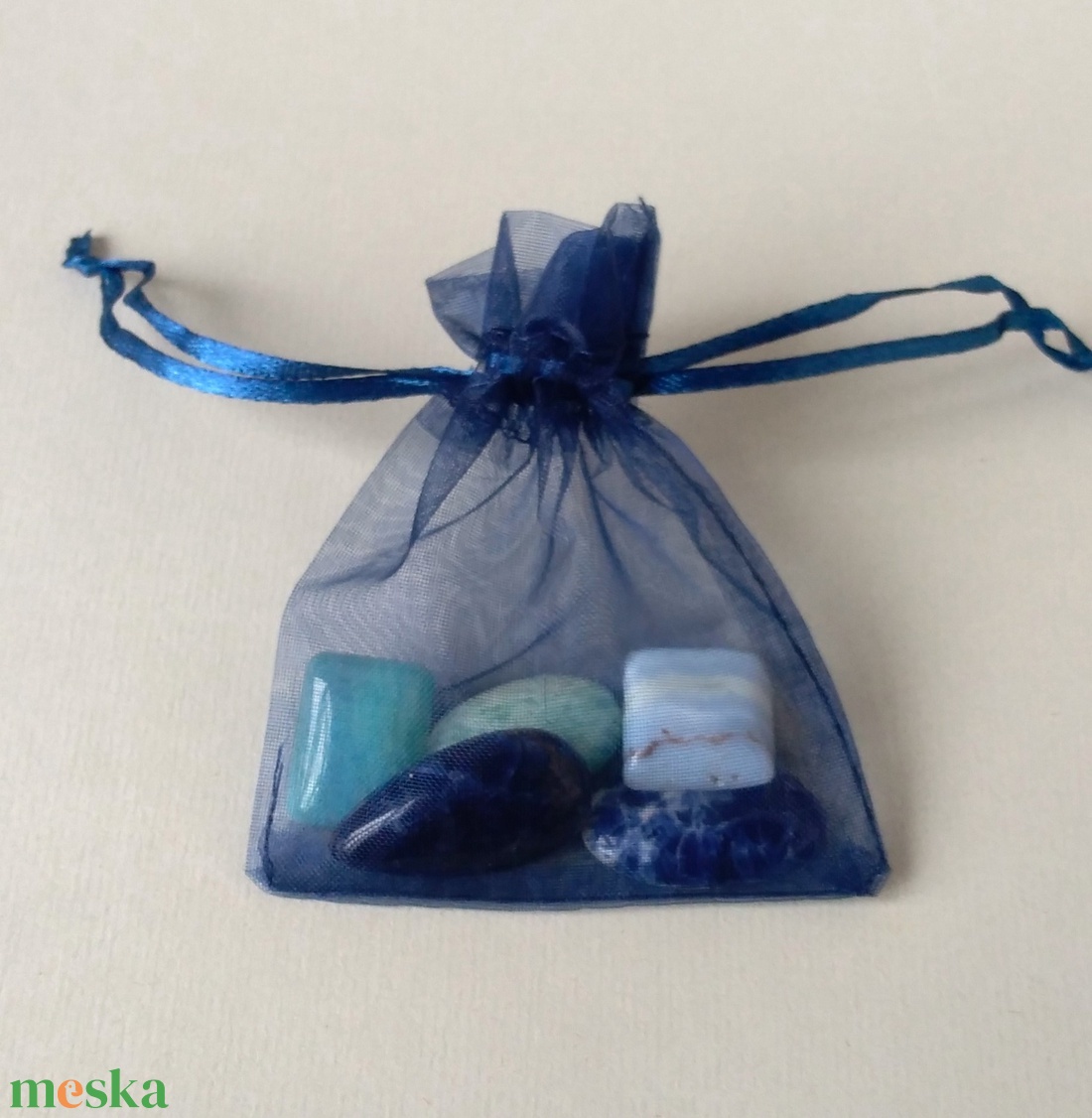 5 db ásvány kaboson ajándék zacskóban 9. - kellékek & szerszámok - gyöngyfűzés kellékek - cabochon - Meska.hu