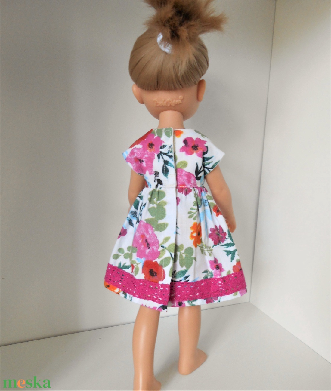 Pipacsos ruha Paola Reina Amiga babákra - játék & sport - baba & babaház - játékbaba, babakellék - Meska.hu