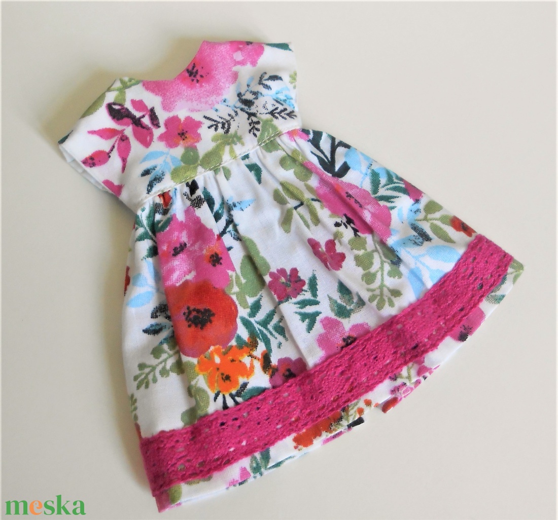 Pipacsos ruha Paola Reina Amiga babákra - játék & sport - baba & babaház - játékbaba, babakellék - Meska.hu