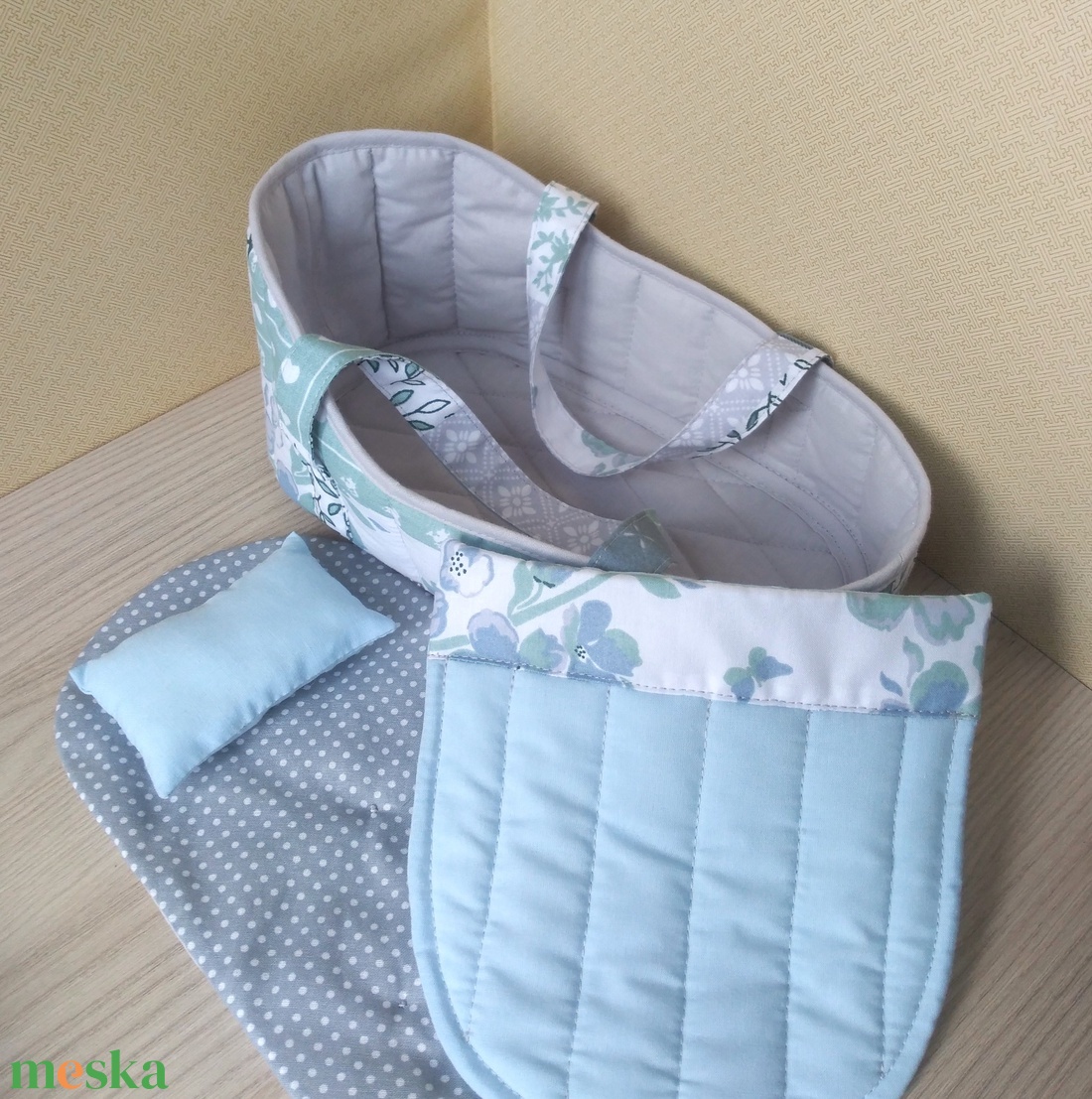Patchwork mintás mózeskosár - játék & sport - baba & babaház - babaruha, babakellék - Meska.hu Patchwork mintás mózeskosár - játék & sport - baba & babaház - babaruha, babakellék - Meska.hu