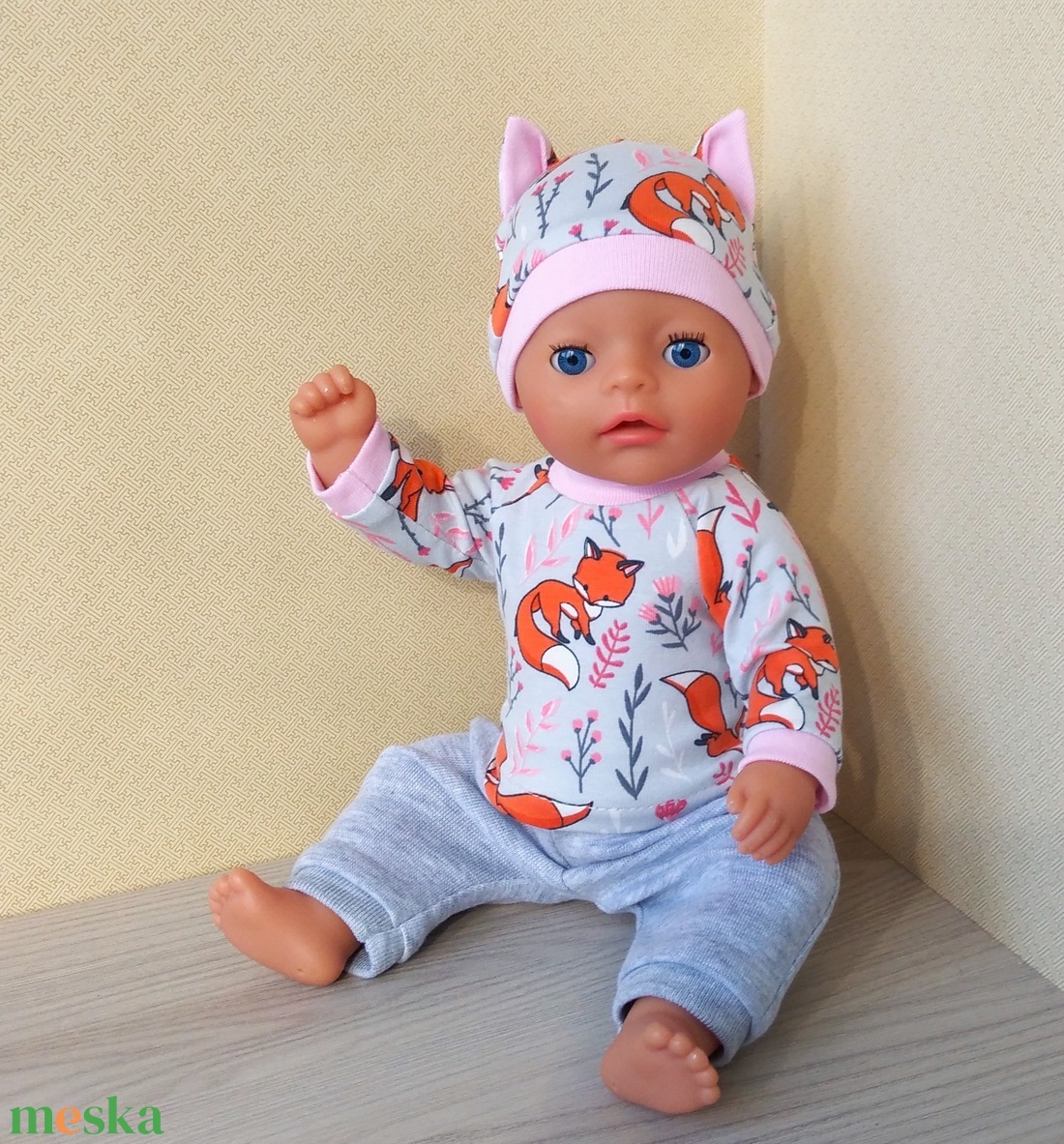Kisróka összeállítás 36 cm-s Bay Born babáknak - játék & sport - baba & babaház - babaruha, babakellék - Meska.hu Kisróka összeállítás 36 cm-s Bay Born babáknak - játék & sport - baba & babaház - babaruha, babakellék - Meska.hu