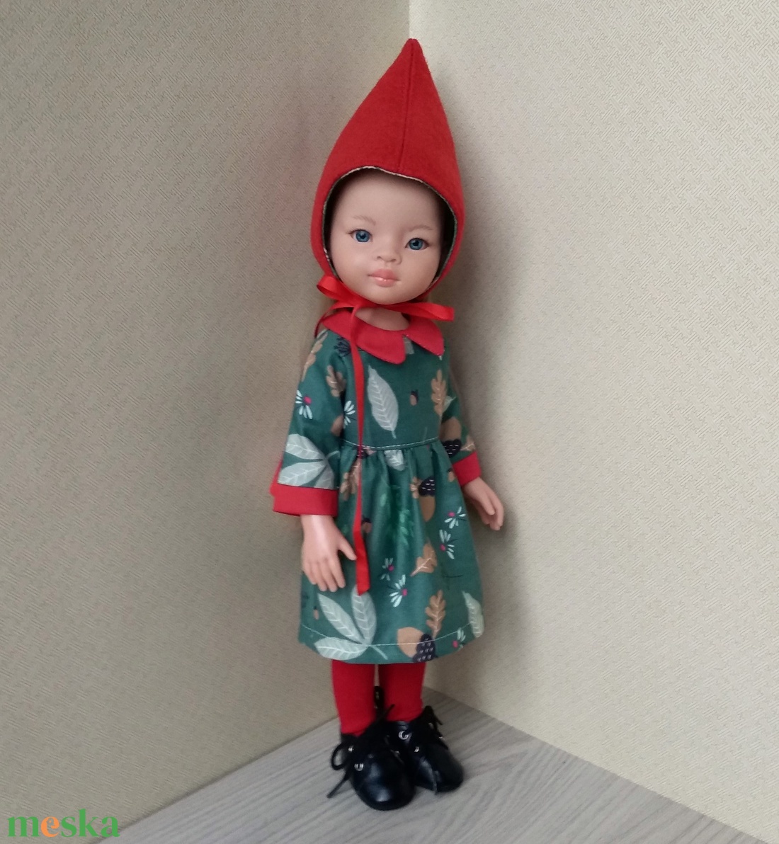 Erdei manócska ruha Paola Reina babáknak - játék & sport - baba & babaház - babaruha, babakellék - Meska.hu