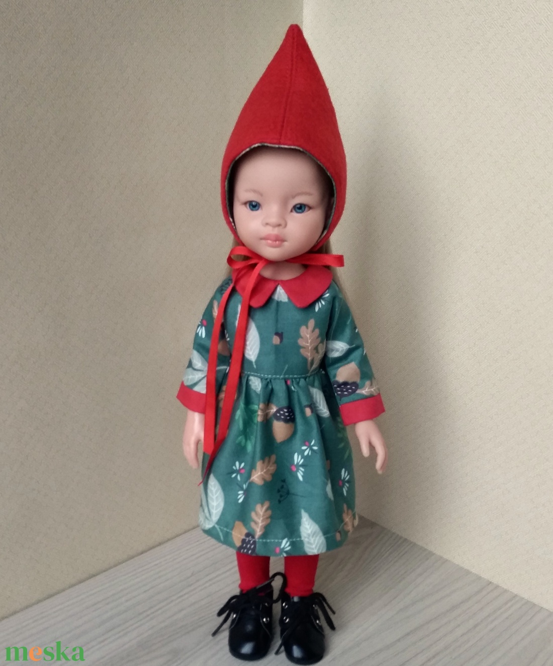 Erdei manócska ruha Paola Reina babáknak - játék & sport - baba & babaház - babaruha, babakellék - Meska.hu