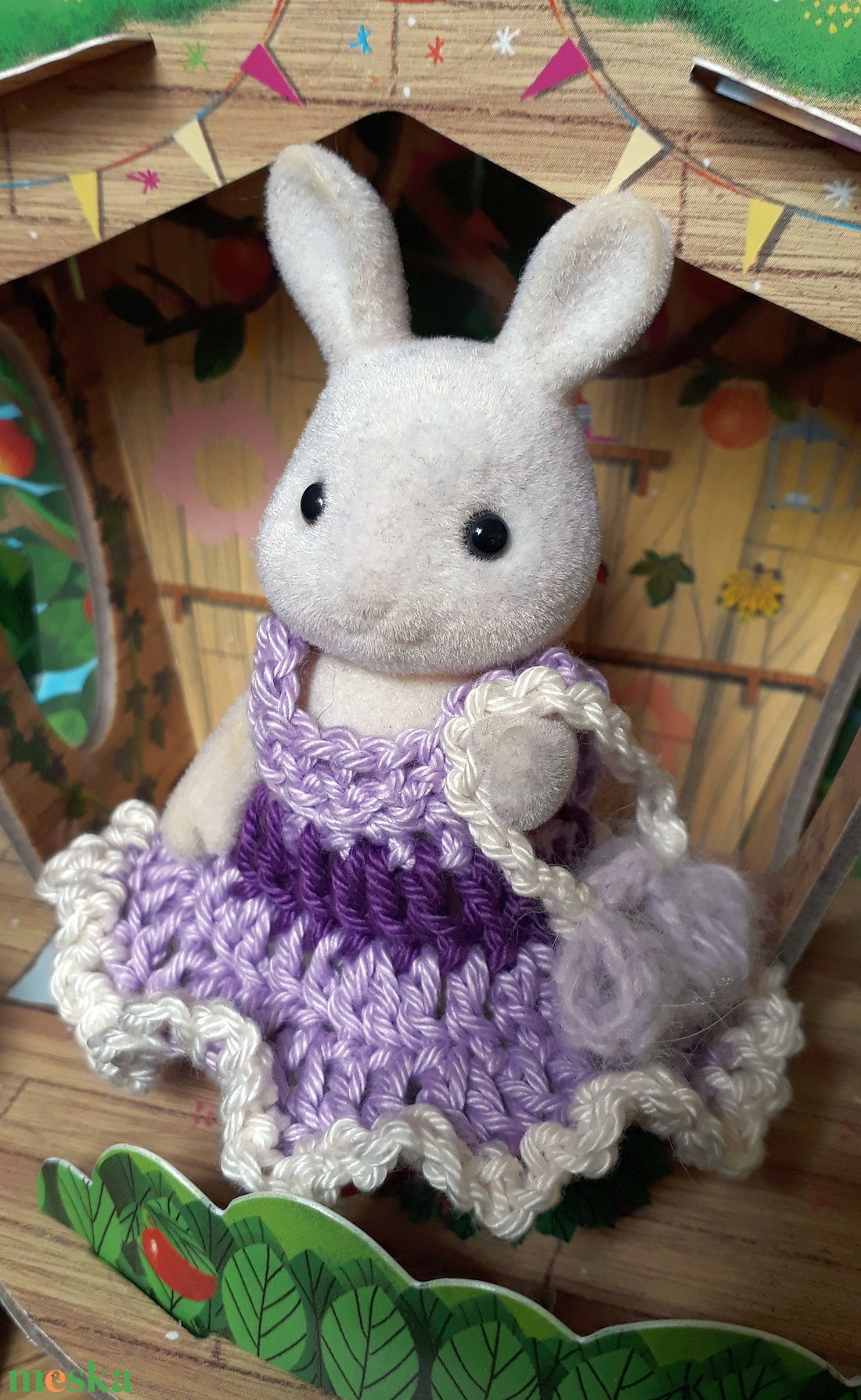 Horgolt ruhácskák Sylvanian állatkáknak - 3 db - játék & sport - baba & babaház - babaruha, babakellék - Meska.hu Horgolt ruhácskák Sylvanian állatkáknak - 3 db - játék & sport - baba & babaház - babaruha, babakellék - Meska.hu
