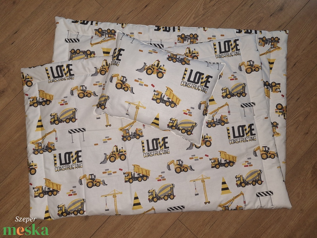 Szeper ovis, bölcsis ágynemű szett - játék & sport - ovis felszerelés - ovis ágynemű - Meska.hu