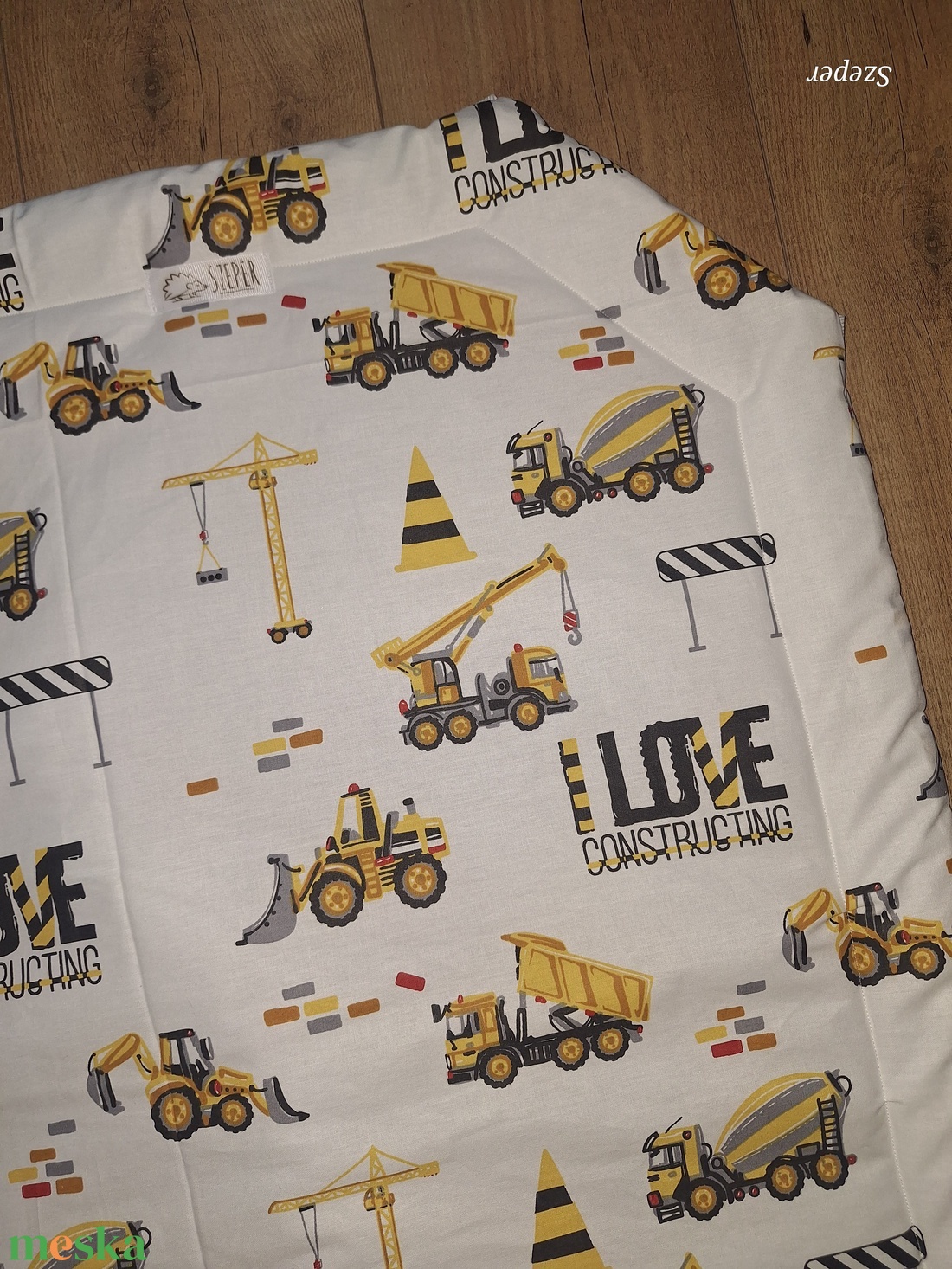 Szeper ovis, bölcsis bélelt lepedő, derékalj - játék & sport - ovis felszerelés - ovis lepedő - Meska.hu